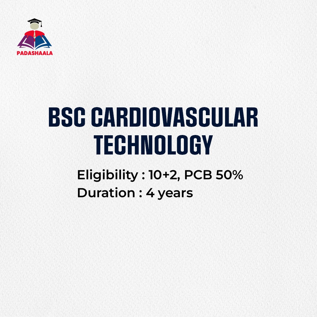 BSc Cardio Vascular Technology