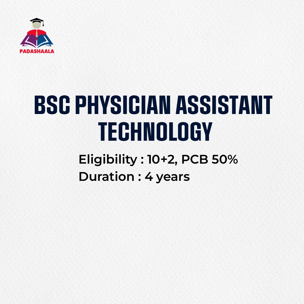 BSc Physician Assistant Technology
