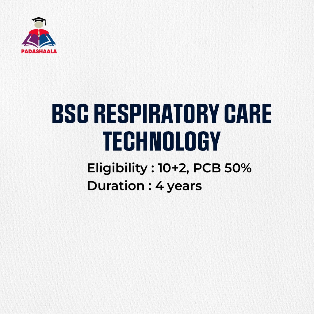 BSc Respiratory Care Technology