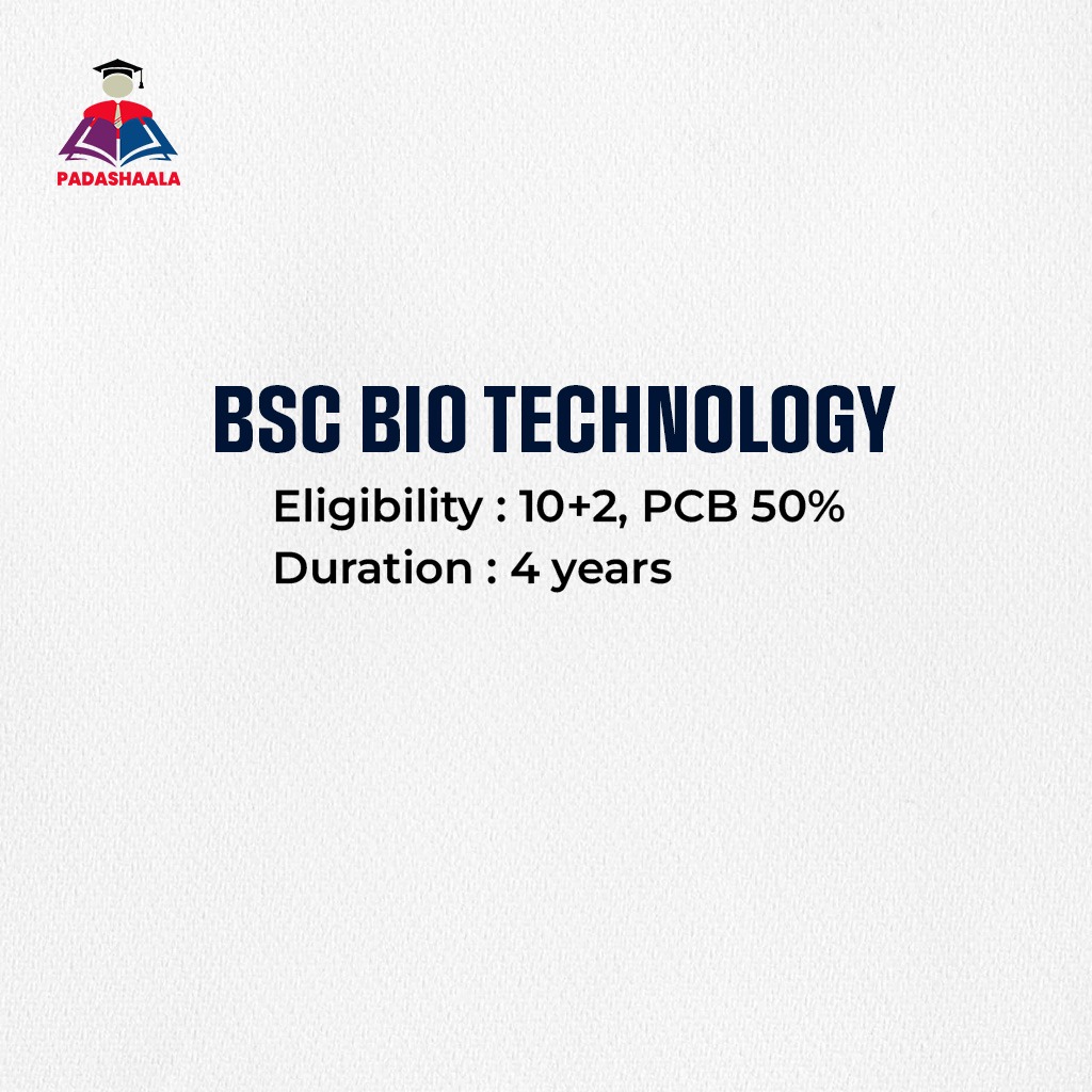 BSc Bio Technology
