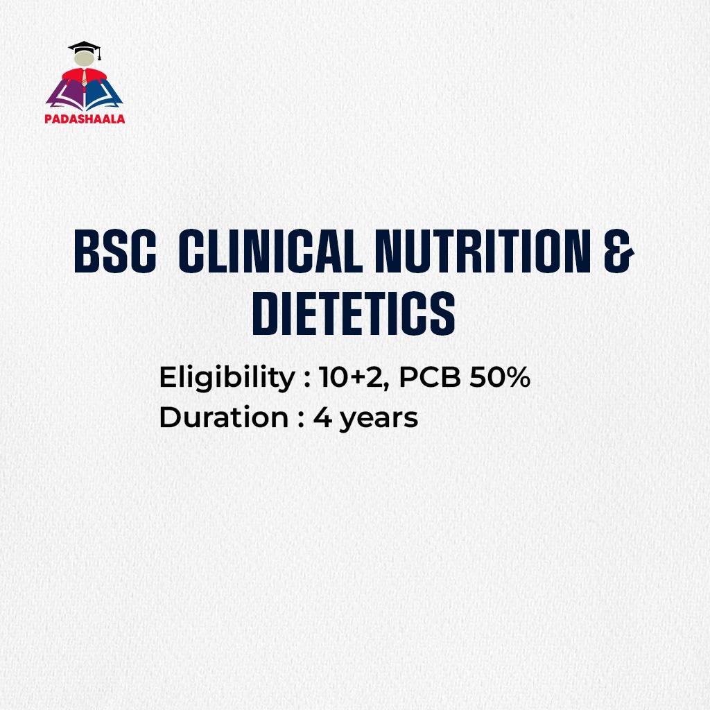 BSc  Clinical Nutrition & Dietetics